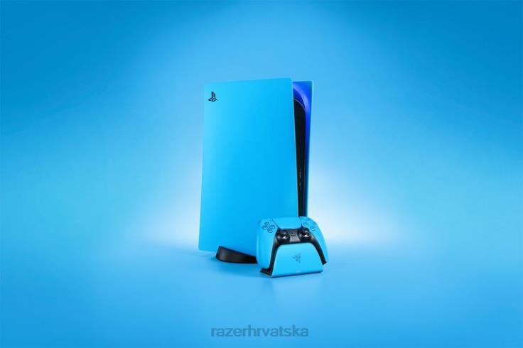 Razer stalak za brzo punjenje za ps5 plava konzola T26R8171