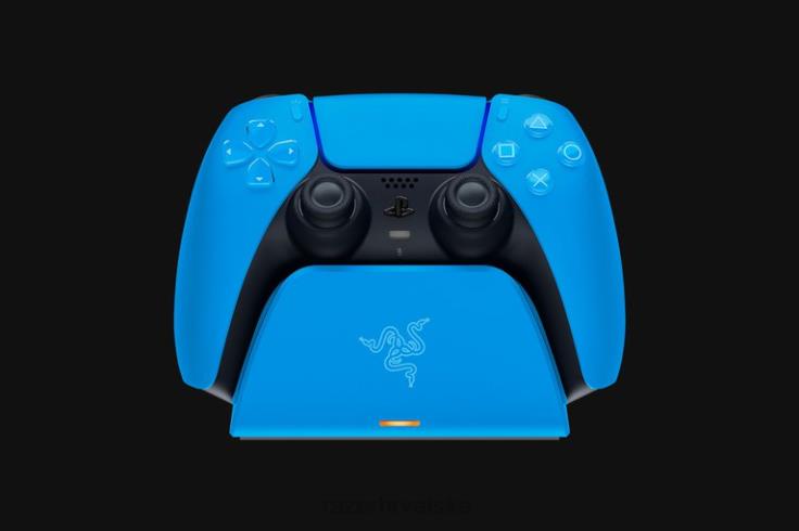 Razer stalak za brzo punjenje za ps5 plava konzola T26R8171