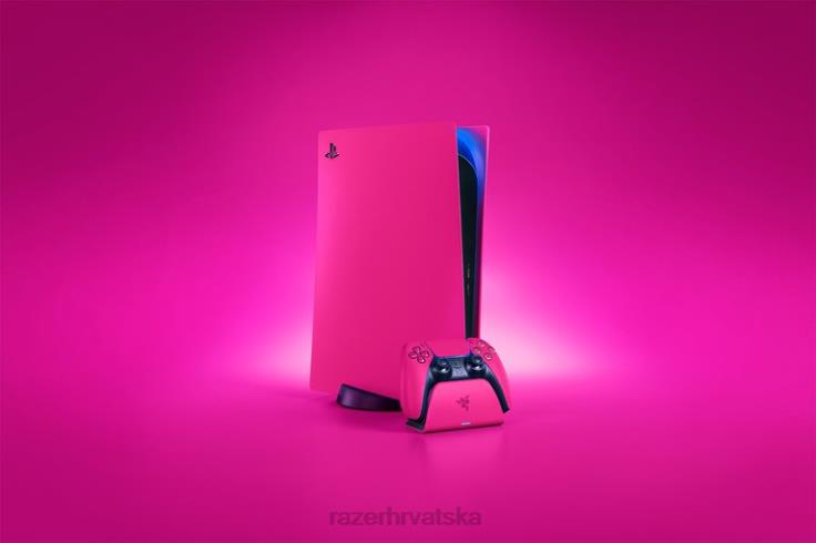 Razer stalak za brzo punjenje za ps5 ružičasta konzola T26R8173