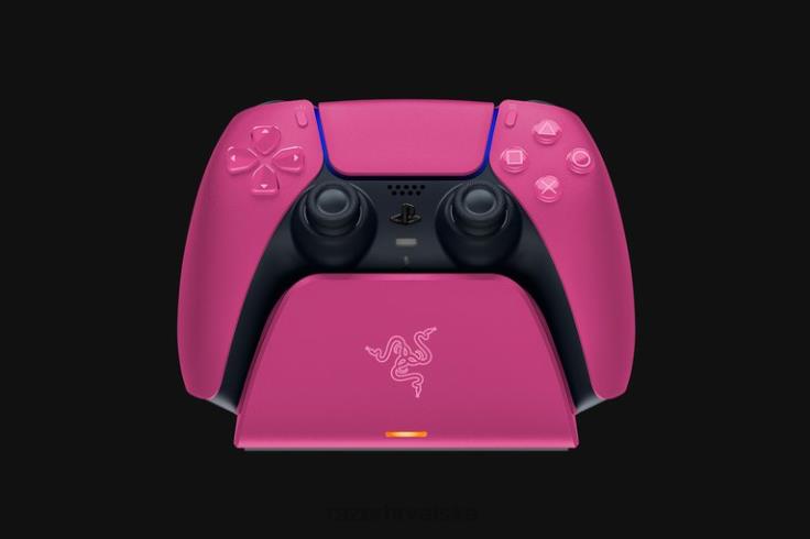 Razer stalak za brzo punjenje za ps5 ružičasta konzola T26R8173