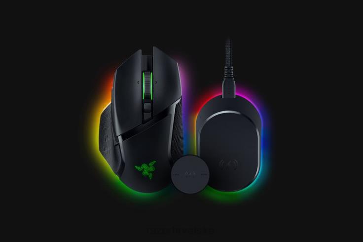Razer basilisk v3 pro + mouse dock pro paket jedna boja miševi T26R830