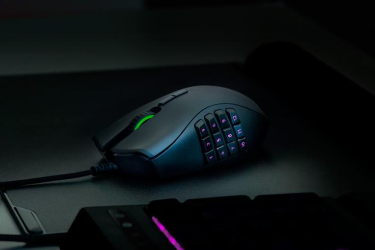 Razer naga trojstvo jedna boja miševi T26R848
