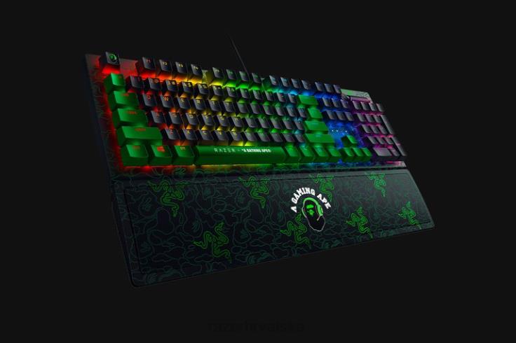 Razer X *A Bathing Ape blackwidow v3 - zeleni prekidač - nas zelena tipkovnica T26R860