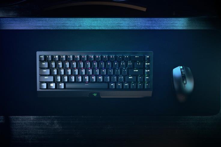 Razer blackwidow v3 mini hyperspeed - žuti prekidač - nas crno tipkovnica T26R863