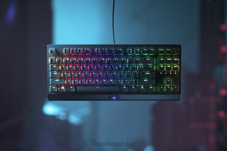 Razer blackwidow v3 tenkeyless - žuti prekidač - nas crno tipkovnica T26R862