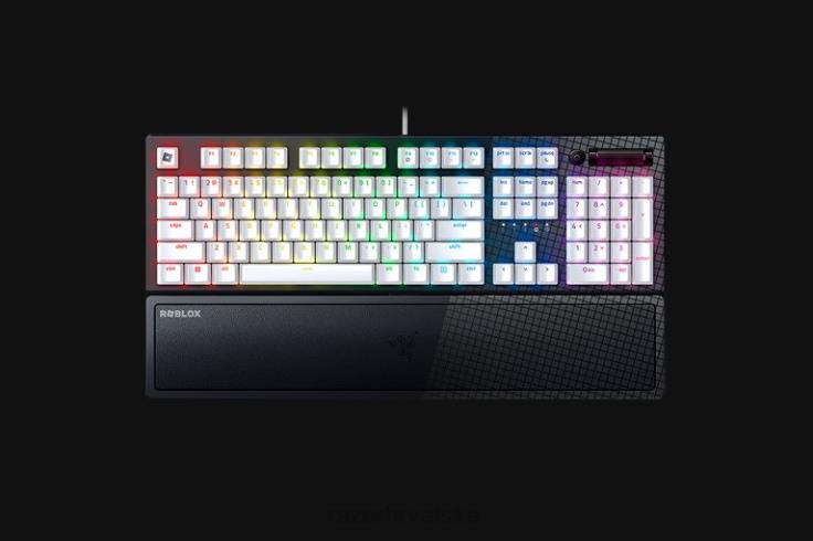 Razer blackwidow v3 - zeleni prekidač - nas - roblox izdanje bijela tipkovnica T26R859