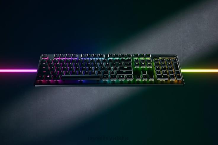 Razer deathstalker v2 pro - linearni optički prekidač - us crno tipkovnica T26R865