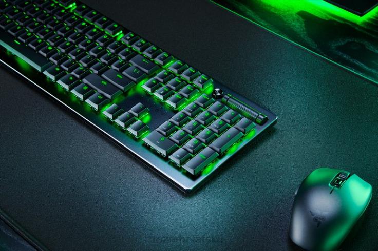 Razer deathstalker v2 pro - linearni optički prekidač - us crno tipkovnica T26R865