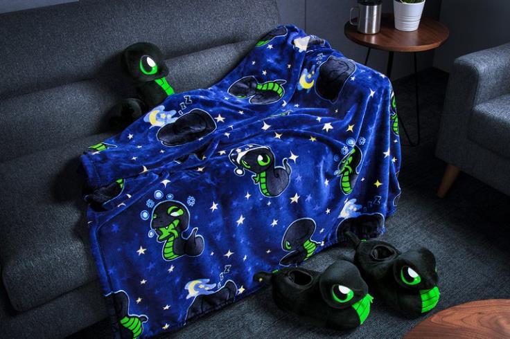 Razer sneki snek deka od flisa jedna boja zupčanik T26R8202