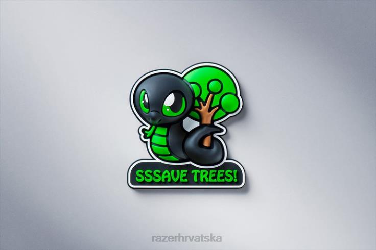 Razer sneki snek magnet za hladnjak - sssave drveće jedna boja zupčanik T26R8207