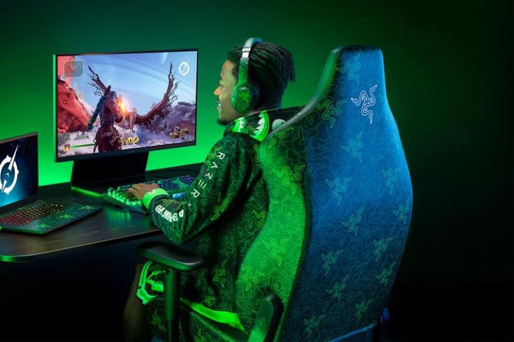 Razer X *A Bathing Ape iskur x jedna boja igraća stolica T26R8125