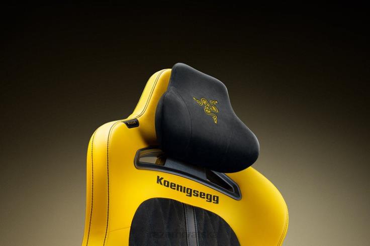 Razer enki pro - koenigsegg izdanje jedna boja igraća stolica T26R8123