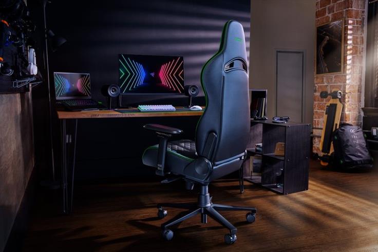 Razer enki zelena igraća stolica T26R8131