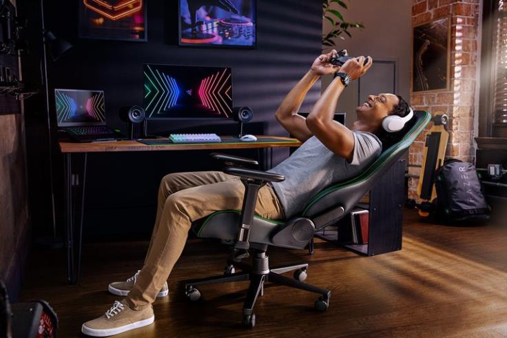 Razer enki zelena igraća stolica T26R8131