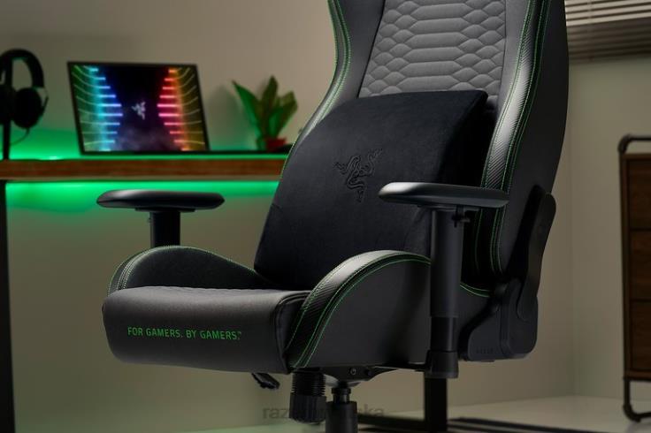 Razer lumbalni jastuk jedna boja igraća stolica T26R8146