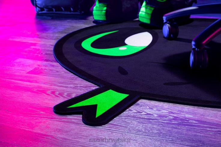 Razer sneki snek podni tepih jedna boja igraća stolica T26R8142