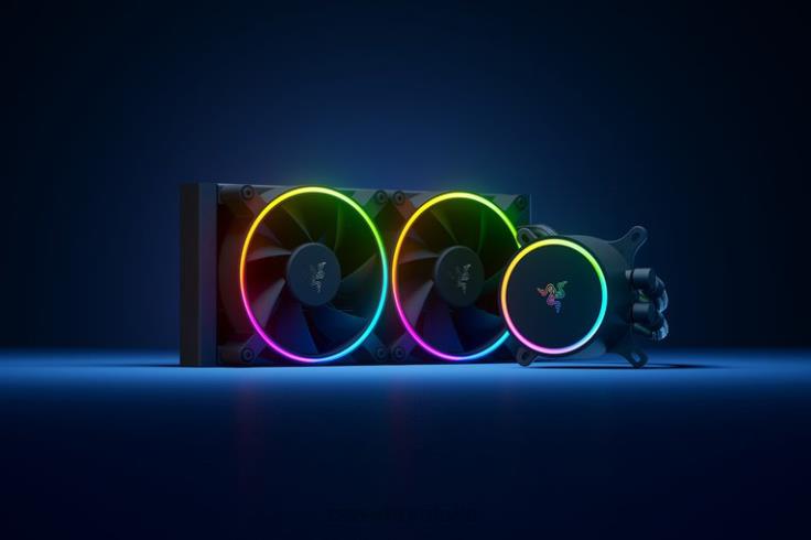 Razer hanbo chroma rgb aio tekući hladnjak (argb poklopac pumpe) jedna boja pc komponenta T26R819