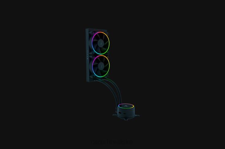 Razer hanbo chroma rgb aio tekući hladnjak (argb poklopac pumpe) jedna boja pc komponenta T26R819