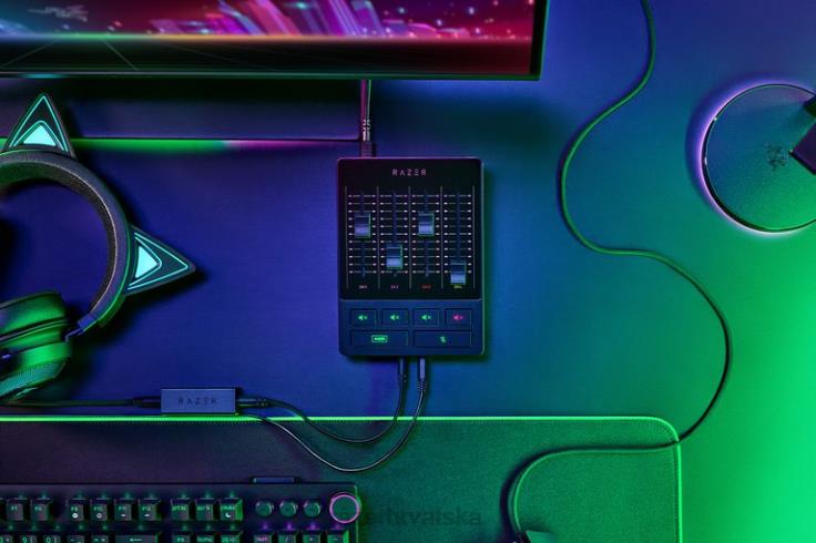 Razer audio mikser jedna boja stvaranje sadržaja T26R8117