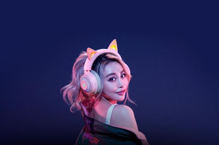 Razer kraken mačkica kvarcni stvaranje sadržaja T26R8104