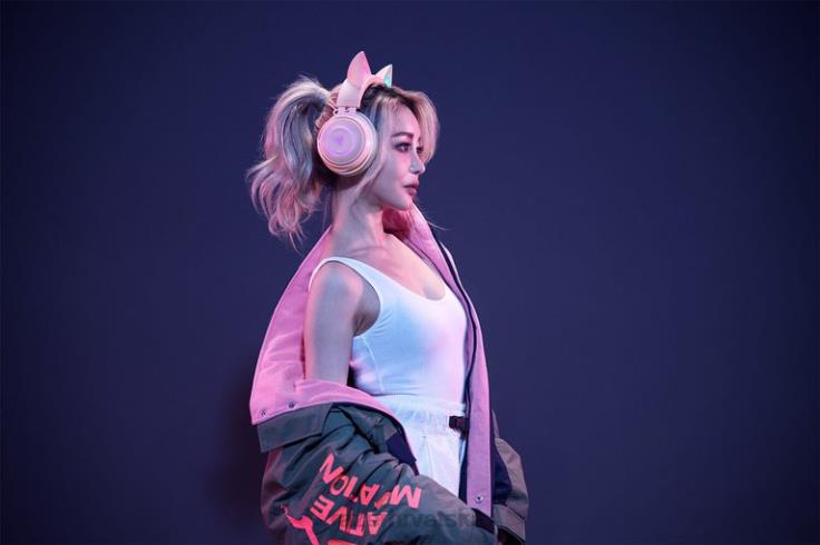 Razer kraken mačkica kvarcni stvaranje sadržaja T26R8104